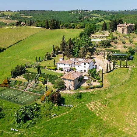 Villa Rignana Chianti Estate, Pool, Tennis,Cook Greve in Chianti Dış mekan fotoğraf