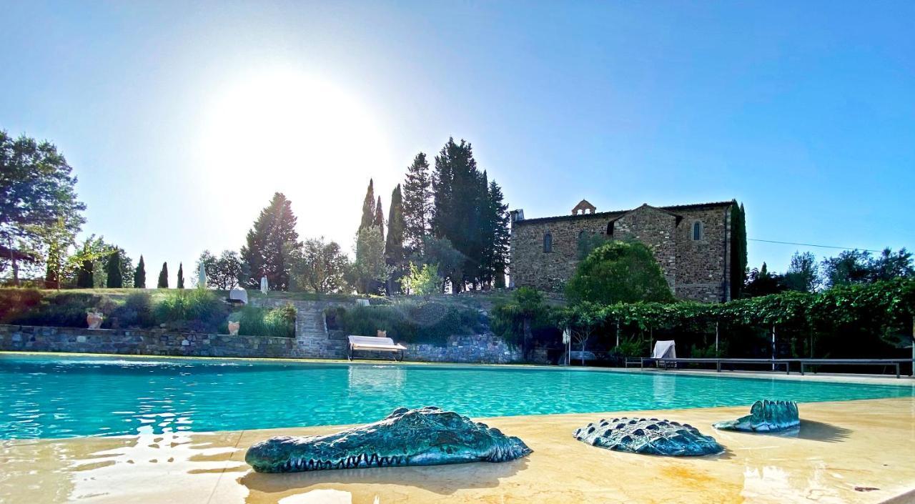 Villa Rignana Chianti Estate, Pool, Tennis,Cook Greve in Chianti Dış mekan fotoğraf