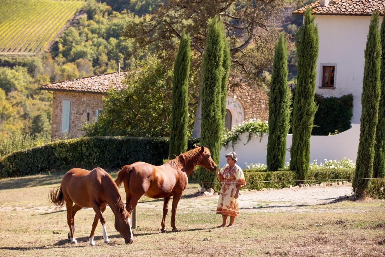 Villa Rignana Chianti Estate, Pool, Tennis,Cook Greve in Chianti Dış mekan fotoğraf