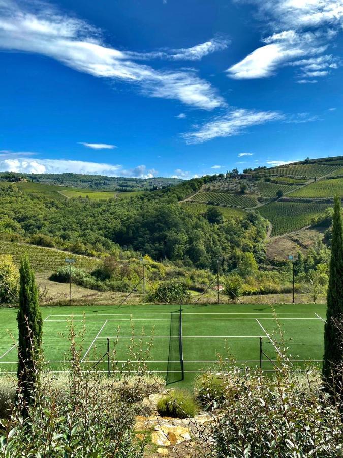 Villa Rignana Chianti Estate, Pool, Tennis,Cook Greve in Chianti Dış mekan fotoğraf