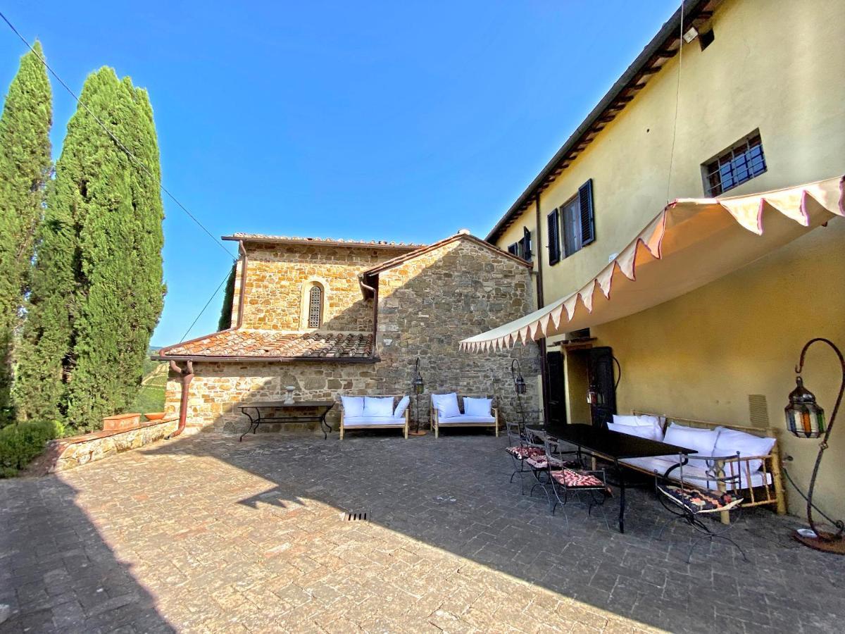 Villa Rignana Chianti Estate, Pool, Tennis,Cook Greve in Chianti Dış mekan fotoğraf