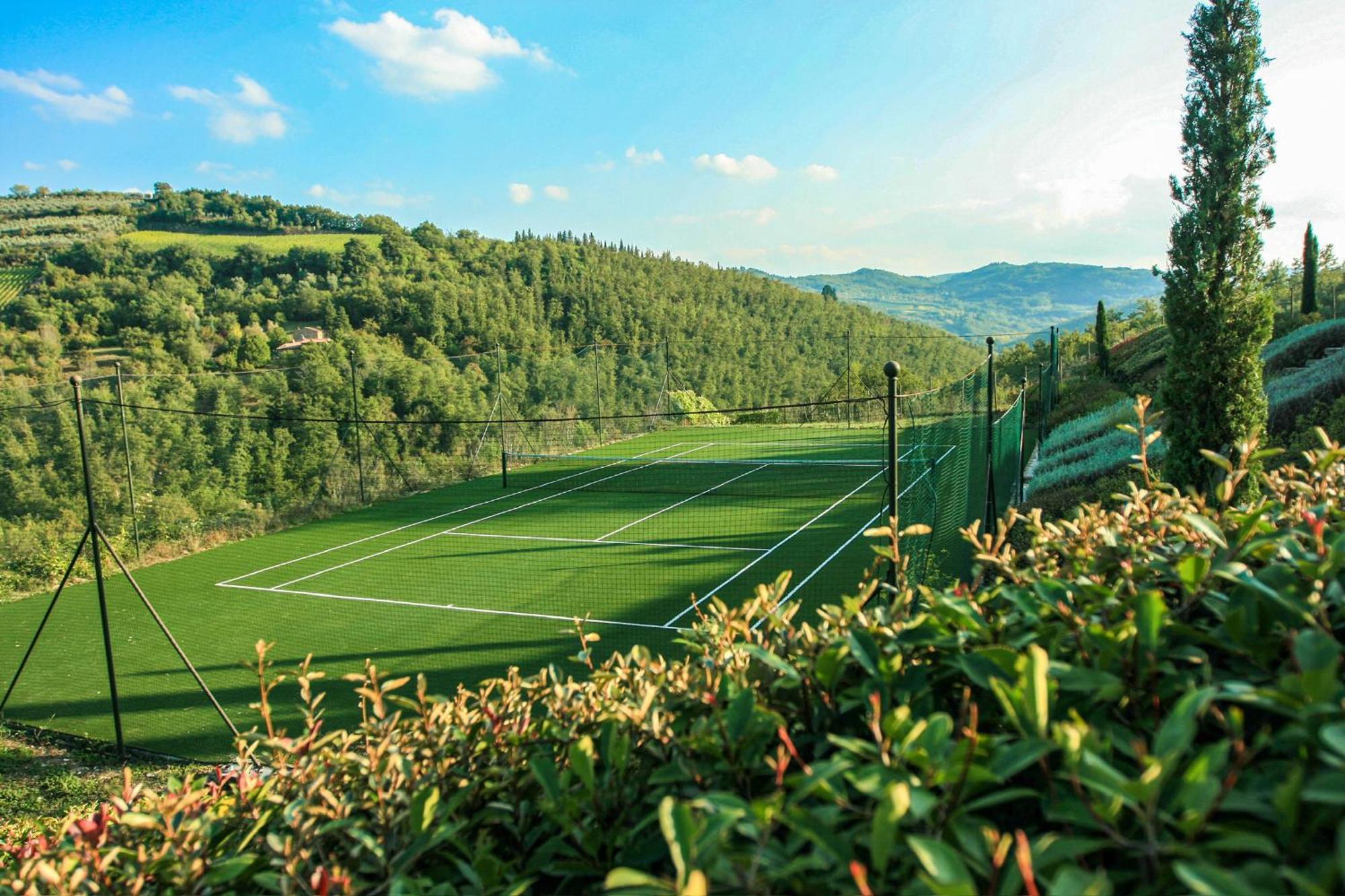 Villa Rignana Chianti Estate, Pool, Tennis,Cook Greve in Chianti Dış mekan fotoğraf
