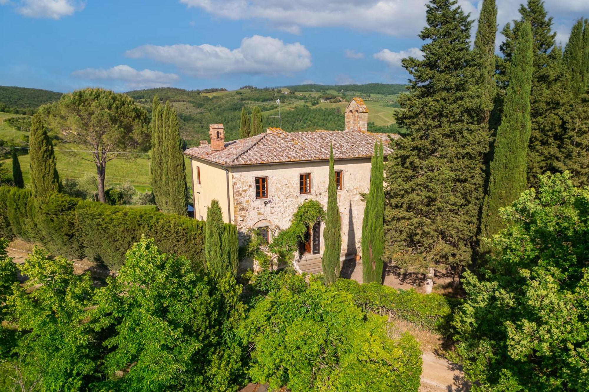 Villa Rignana Chianti Estate, Pool, Tennis,Cook Greve in Chianti Dış mekan fotoğraf